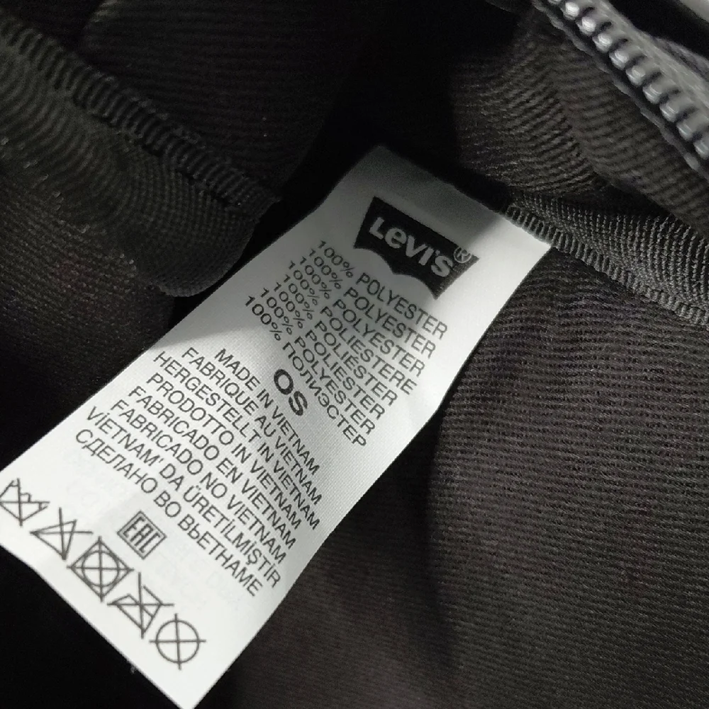 Levi's Classic Black Backpack for Men